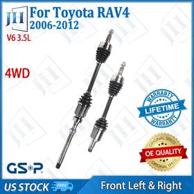 B2cv772 Gsp Oe Front Pair Left Right Cv Axle Shaft Set For 2006-2012 Toyota Rav4 V6 3.5l 4wd