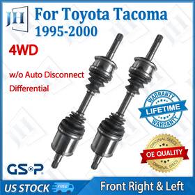 B2cv779 Gsp Oe Front Left And Right Pair Cv Axle Shaft Set For 1995-2000 Toyota Tacoma 4wd Rwd