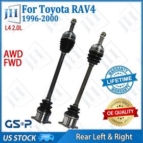 B2cv782 Gsp Oe Rear Pair Left Right Cv Axle Shaft For 1996-2000 Toyota Rav4 L4 2.0l Fwd Awd