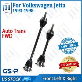 B2cv838 Gsp Oe Front Pair Left Right Cv Axle Shaft For 93-98 Volkswagen Jetta Golf Fwd Auto