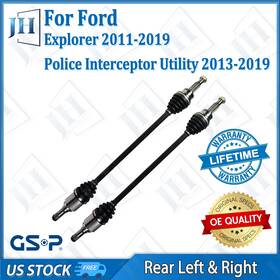 B2cv985 Gsp Oe Rear Left Right Pair Cv Axle Shaft Set For 2011-2019 Ford Explorer 2.3l 3.5l
