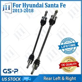 Gsp B2cva32 Oe Rear Pair Left Right Cv Axle Shaft Set For 2013-2018 Hyundai Santa Fe L4