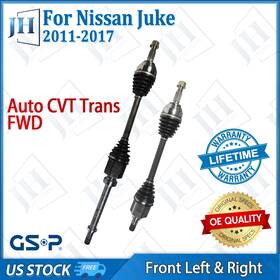 B2cvb11 Gsp Oe Front Pair Left Right Cv Axle Shaft For 2011-2017 Nissan Juke Fwd Auto Cvt