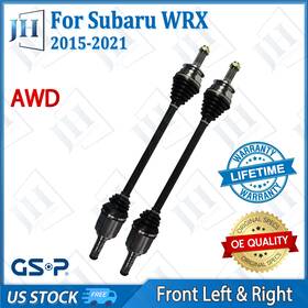 B2cvb32 Gsp Oe Front Pair Cv Axle Shaft Set For 2015-2021 Subaru Wrx Sti Impreza H4 2.0l Awd