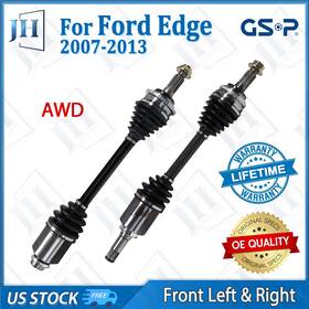 B2cvb69 Gsp Oe Front Left Right Pair Cv Axle Shaft For 2007-13 Ford Edge Lincoln Mkx V6 3.5l
