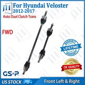B2cvb78 Gsp Oe Front Pair Left Right Cv Axle Shaft For 2012-17 Hyundai Veloster Fwd L4 1.6l