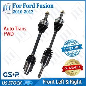 B2cvb83 Gsp Oe Front Pair Left Right Cv Axle Shaft Set For 2010 11 12 Ford Fusion Fwd Auto
