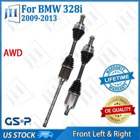 B2cvb99 Gsp Oe Front Pair Left Right Cv Axle Shaft For 09-13 Bmw 328i 335i Xdrive 328xi Awd