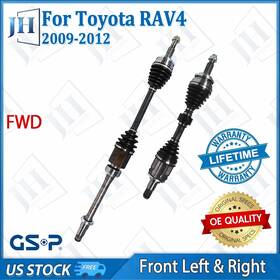 B2cvc30 Gsp Oe Front Pair Left Right Cv Axle Shaft Set For 2009-12 Toyota Rav4 V6 3.5l Fwd