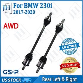 B2cvd31 Gsp Oe Rear Pair Cv Axle Shaft Set For 2017 18 19 20 Bmw 230i 328i 430i Xdrive Awd