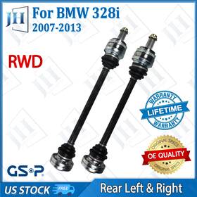 B2cvd67 Gsp Oe Rear Pair Cv Axle Shaft Set For 2007-13 Bmw 328i 128i 325i L6 3.0l Rwd
