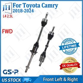 B2cvd80 Gsp Oe Front Pair Left Right Cv Axle Shaft For 2018-24 Toyota Camry Rav4 L4 2.5l Fwd
