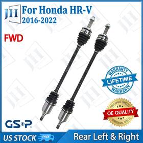 B2cve16 Gsp Oe Rear Left Right Cv Axle Shaft Set For 2016 17 18 19 20 21 22 Honda Hr-v Fwd