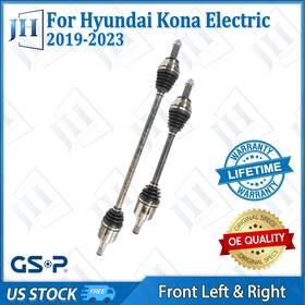 B2cve19 Gsp Oe Front Pair Left Right Cv Axle Shaft Set For 2019-2023 Hyundai Kona Electric