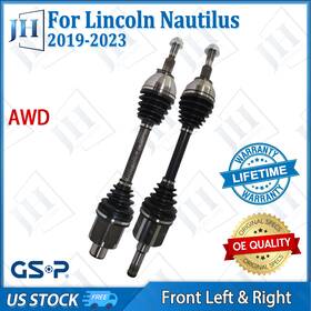 B2cve82 Gsp Oe Front Pair Left Right Cv Axle Shaft For 19-23 Lincoln Nautilus Ford Edge Awd