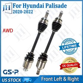 B2cve96 Gsp Oe Front Pair Left Right Cv Axle Shaft For 20 21 22 Hyundai Palisade V6 3.8l Awd