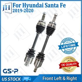 B2cvf02 Gsp Oe Front Pair Left Right Cv Axle Shaft Set For 2019-20 Hyundai Santa Fe L4-2.0l