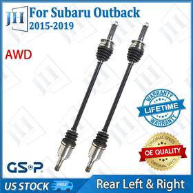 B2cvf76 Gsp Oe Rear Pair Left Right Cv Axle Shaft Set For 2015-19 Subaru Outback Legacy Awd
