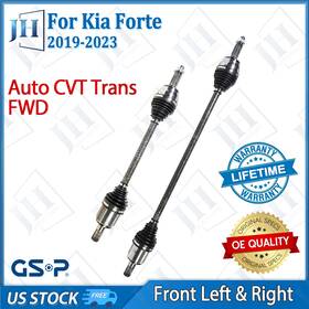 B2cvf80 Gsp Oe Front Pair Cv Axle Shaft Set For 19 20 21 22 23 Kia Forte L4 2l Fwd Auto Cvt