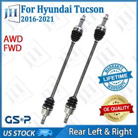 B2cvf90 Gsp Oe Rear Pair Left Right Cv Axle Shaft Set For 16-21 Hyundai Tucson Kia Sportage