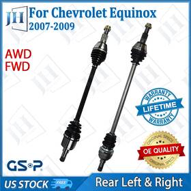 B2cvf94 Gsp Oe Rear Pair Left Right Cv Axle Shaft Set For 2007 08 09 Chevy Equinox Fwd Awd