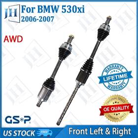 B2cvf96 Gsp Oe Front Pair Left Right Cv Axle Shaft Set For 2006-10 Bmw 530xi 535i Xdrive Awd B2cvf96 Gsp Oe Front Pair Left Right Cv Axle Shaft Set For 2006-10 Bmw 530xi 535i Xdrive Awd