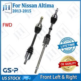 B2cvg10 Gsp Oe Front Pair Left Right Cv Axle Shaft For 2013 14 15 Nissan Altima V6-3.5l Fwd