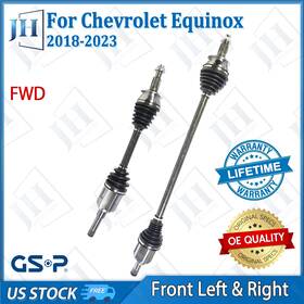 B2cvg23 Gsp Oe Front Pair Left Right Cv Axle Shaft For 2018-23 Chevy Equinox Gmc Terrain Fwd