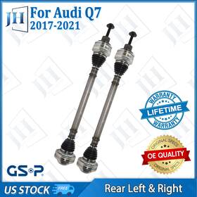 B2cvg75 Gsp Oe Rear Pair Left Right Cv Axle Shaft For 2017 18 19 20 21 Audi Q7 Q8 V6 3.0l
