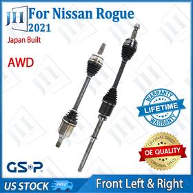 B2cvg80 Gsp Oe Front Pair Left Right Cv Axle Shaft Set For 2021 Nissan Rogue L4 2.5l Awd