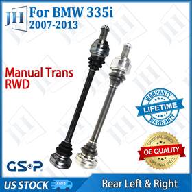 B2cvh05 Gsp Oe Rear Pair Left Right Cv Axle Shaft For 2007-13 Bmw 335i 135i 335is Rwd Manual