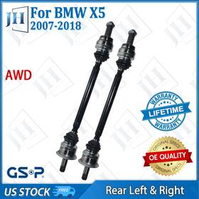 B2cvh10 Gsp Oe Rear Pair Left Right Cv Axle Shaft Set For 2007-2018 Bmw X5 X6 L6 Awd
