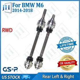 B2cvh23 Gsp Oe Rear Pair Left Right Cv Axle Shaft Set For 2014-2018 Bmw M6 Gran Coupe M5 Rwd