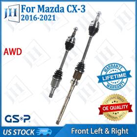 B2cvh35 Gsp Oe Front Pair Left Right Cv Axle Shaft Set For 2016-2021 Mazda Cx-3 L4 2.0l Awd