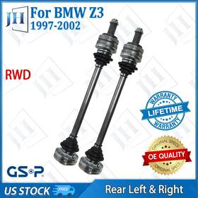 B2cvh73 Gsp Oe Rear Pair Left Right Cv Axle Shaft For 1997 98 99 00 01 02 Bmw Z3 L6 Rwd