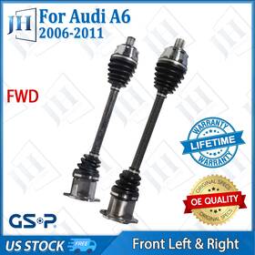 B2cvi10 Gsp Oe Front Pair Left Right Cv Axle Shaft For 06 07 08 09 10 11 Audi A6 V6 3.2l Fwd