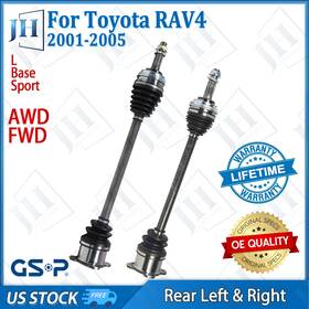B2cvi20 Gsp Oe Rear Pair Left Right Cv Axle Shaft For 2001-05 Toyota Rav4 Fwd Awd 2.0l 2.4l