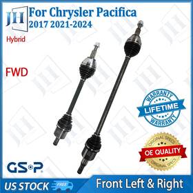 B2cvi27 Gsp Oe Front Pair Cv Axle Shaft Set For 17 21 22 23 24 Chrysler Pacifica Hybrid Fwd