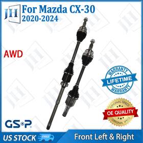 B2cvi40 Gsp Oe Front Pair Left Right Cv Axle Shaft Set For 2020 21 22 23 24 Mazda Cx-30 Awd