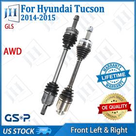 B2cvi47 Gsp Oe Front Pair Left Right Cv Axle Shaft For 14-15 Hyundai Tucson Gls L4-2.0l Awd B2cvi47 Gsp Oe Front Pair Left Right Cv Axle Shaft For 14-15 Hyundai Tucson Gls L4-2.0l Awd