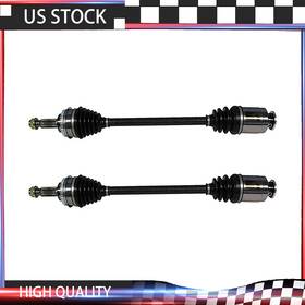 Carpshop240218aa2679 Gsp 2pcs Front Cv Axle Shaft Fits 2003-04 Subaru Impreza To 9/03 Wrx Wagon Awd