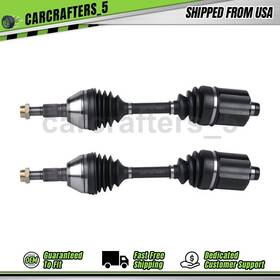 Ccft250904087541 Gsp Pair Front Oe Cv Axle Assembly For 1997-1999 Chevrolet Malibu 2.4l