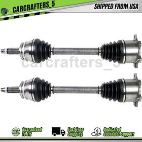 Ccft250904116125 Gsp Rear Pair Cv Axles For 2001 2002 Mitsubishi Montero 3.5l Lifetime Warranty