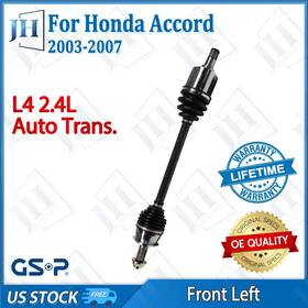 Cv41015 Gsp Oe Front Left Cv Axle Shaft Set For 2003-07 Honda Accord Auto L4 2.4l Trans