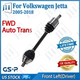 Cv41058 Gsp Oe Front Left Cv Axle Shaft For 10-18 Vw Golf 2005-18 Volkswagen Jetta Fwd Auto