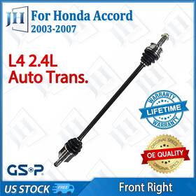 Cv41062 Gsp Oe Front Right Cv Axle Shaft For 03 04 05 06 07 Honda Accord L4 2.4l Auto Trans