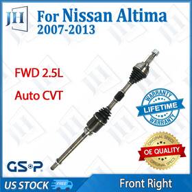 Cv41087 Gsp Oe Front Right Cv Axle Shaft Set For 2007-13 Nissan Altima L4 2.5l Fwd Auto Cvt