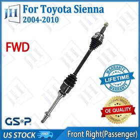 Cv41096 Gsp Oe Front Right Passenger Cv Axle Shaft For 04-10 Toyota Sienna Fwd V6 3.3l 3.5l