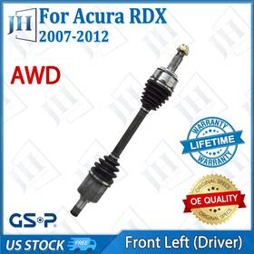 Gsp Cv41211 Oe Front Left Driver Side Cv Axle Shaft For Acura Rdx Awd 2007 08 09 10 11 2012