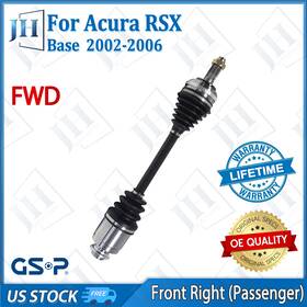 Cv41229 Gsp Oe Front Right Passenger Cv Axle Shaft For 2002-2006 Acura Rsx Base L4 2.0l Fwd